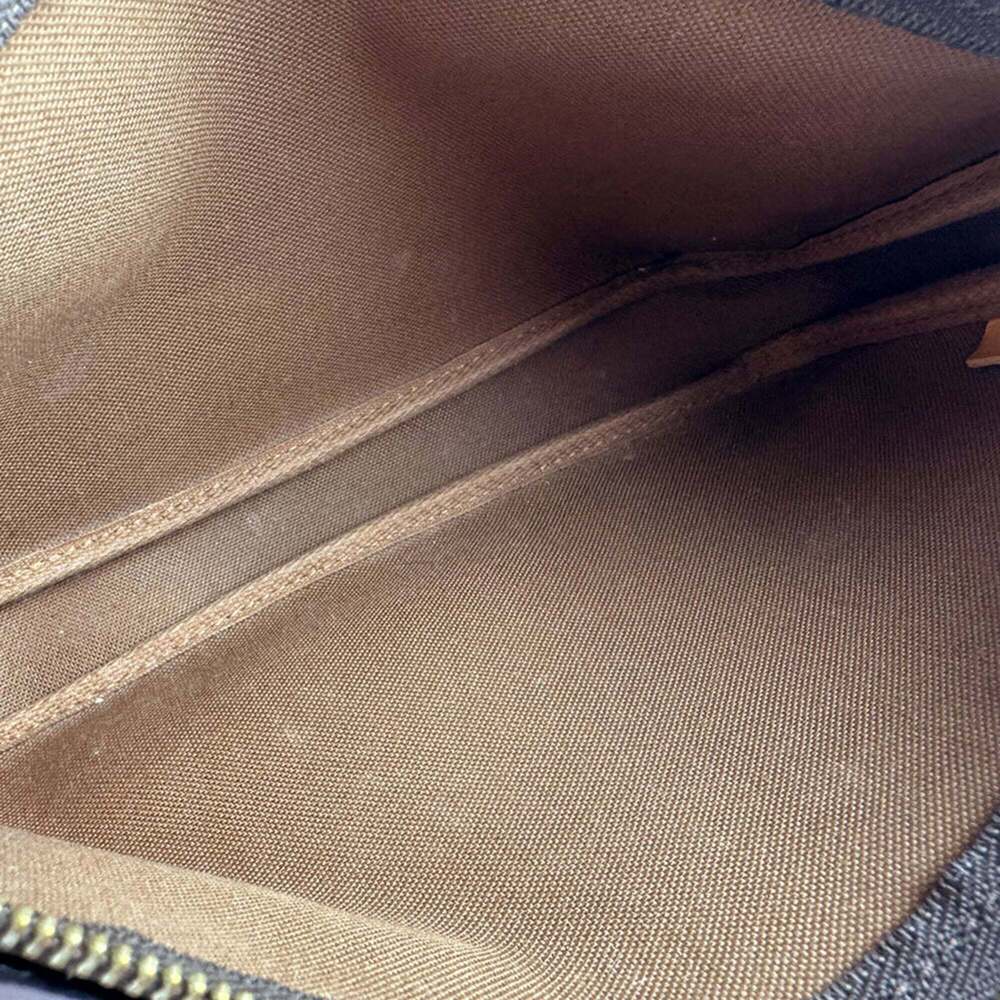 LOUIS VUITTON Brown Monogram Canvas Pochette Mini Bag - Picture 5 of 12